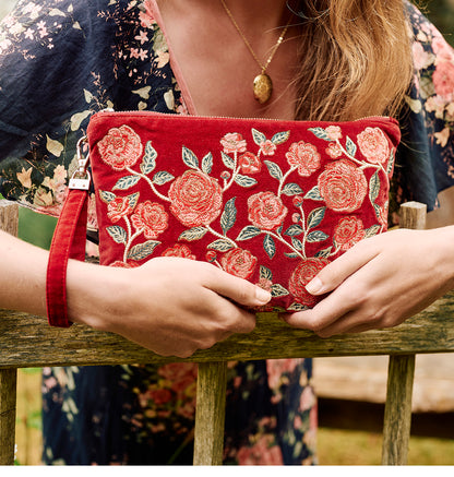 Camellia Romance Everyday Pouch