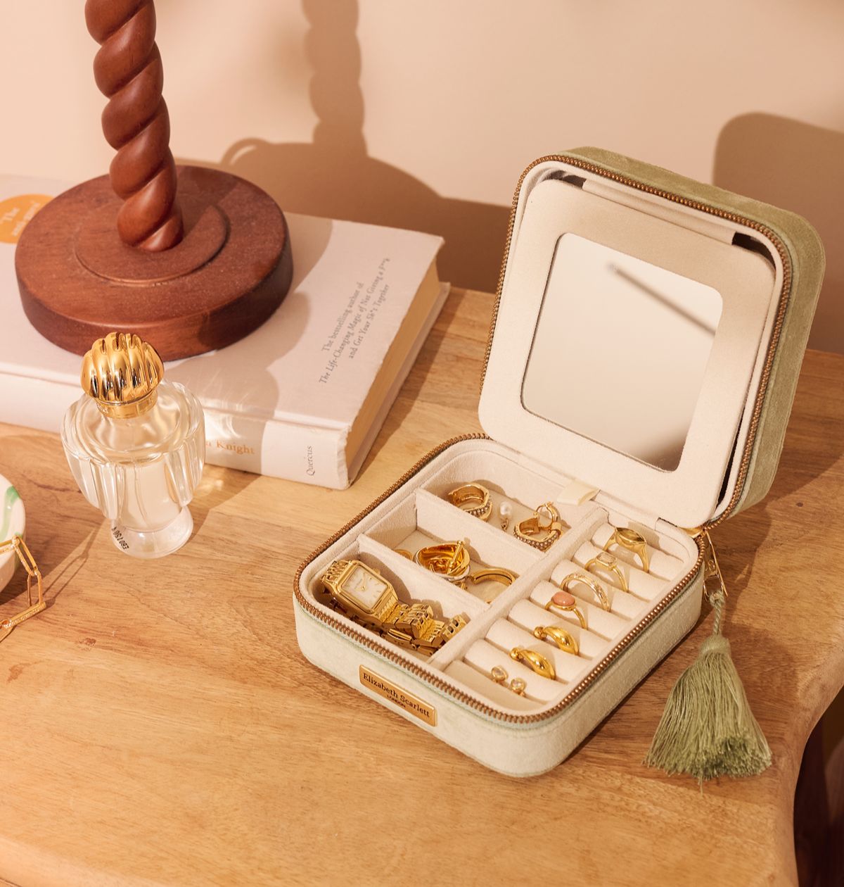 Pressed Flowers Jewellery Box