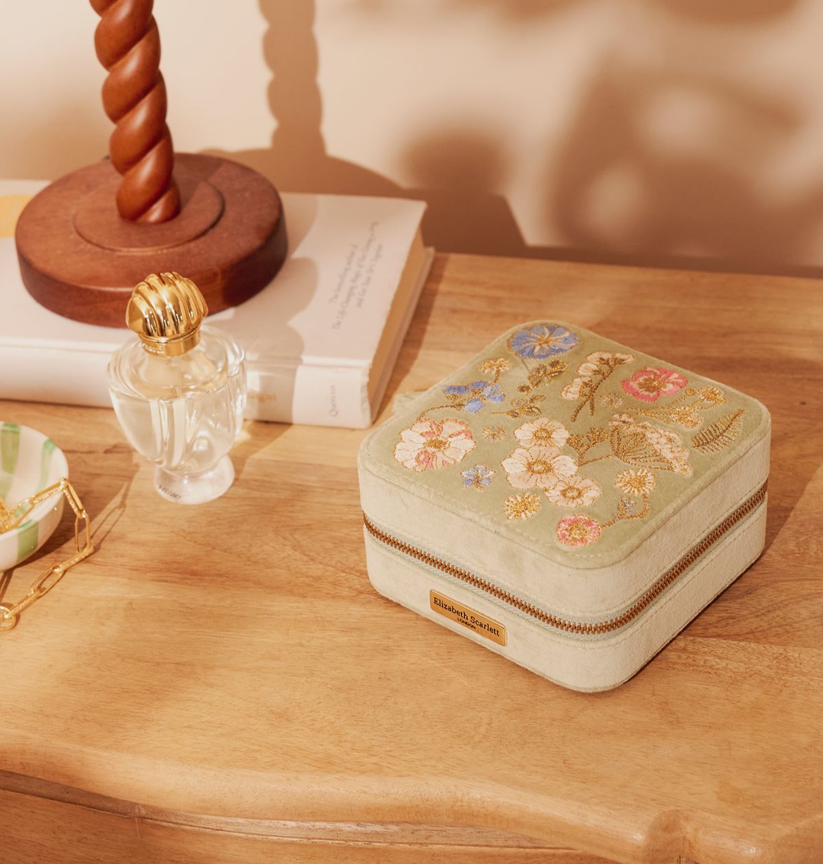 Pressed Flowers Jewellery Box