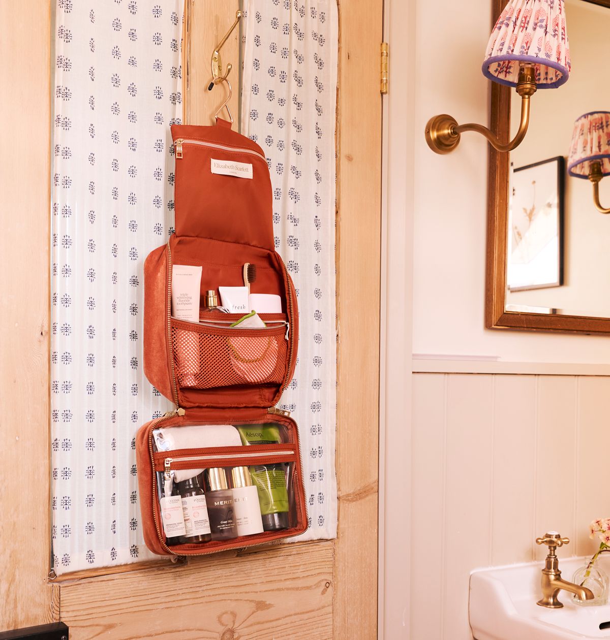 Sun Goddess Hanging Wash Bag