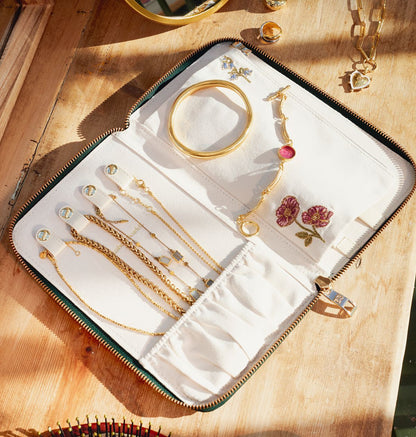 Pressed Flowers Jewellery Case
