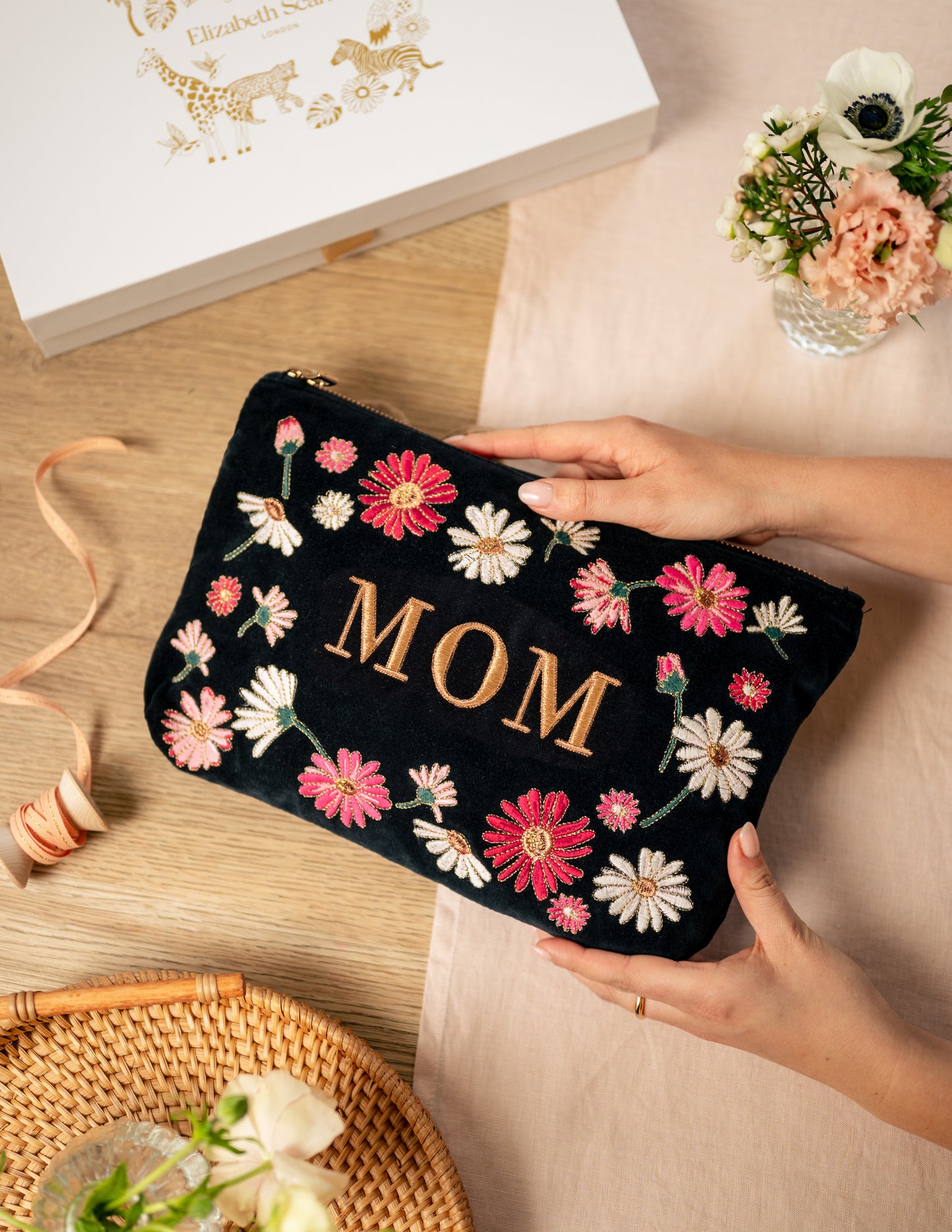 Floral Mom Everyday Pouch