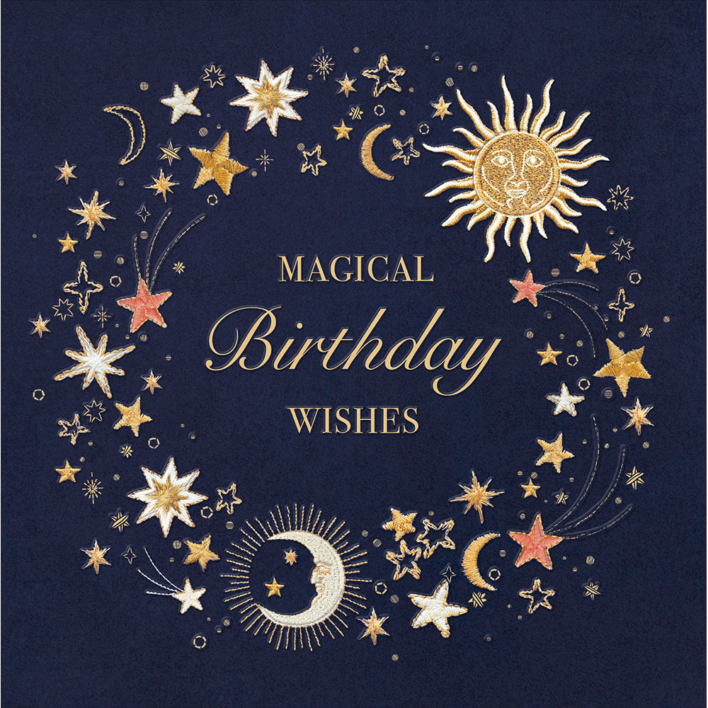 Celestial Birthday Card
