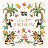 Tropical Paradise Birthday Card