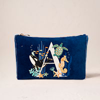 Alphabet Ocean Everyday Pouch