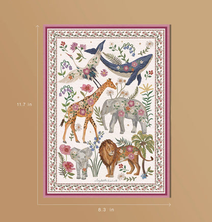 Limited-Edition Wild Wonders A4 Art Print