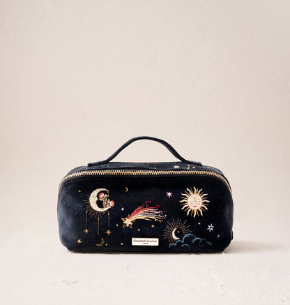Aurora Lights Open Flat Makeup Bag
