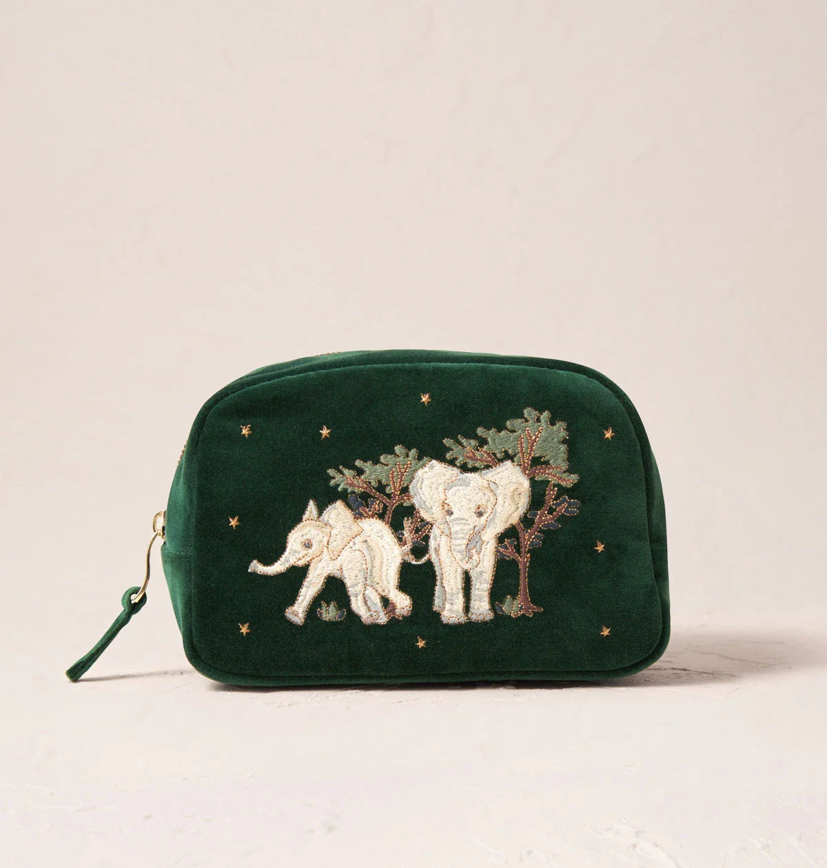 Baby Elephant Conservation Makeup Bag
