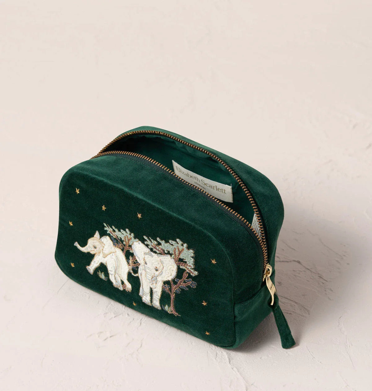 Baby Elephant Conservation Makeup Bag