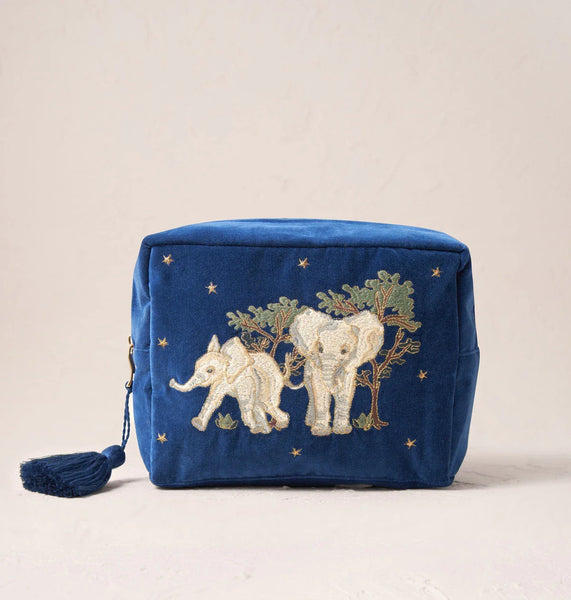 Baby Elephant Conservation Wash Bag – Elizabeth Scarlett