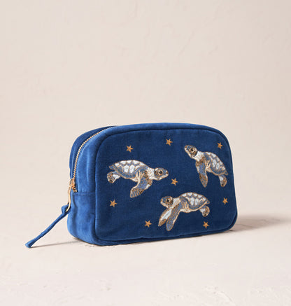 Baby Turtle Conservation Makeup Bag