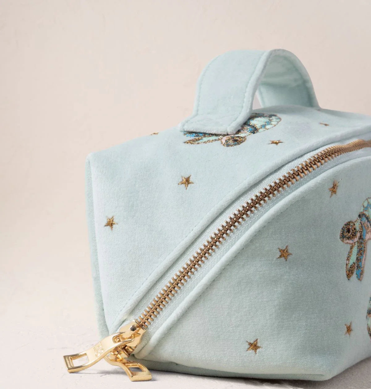 Baby Turtle Conservation Open Flat Makeup Bag