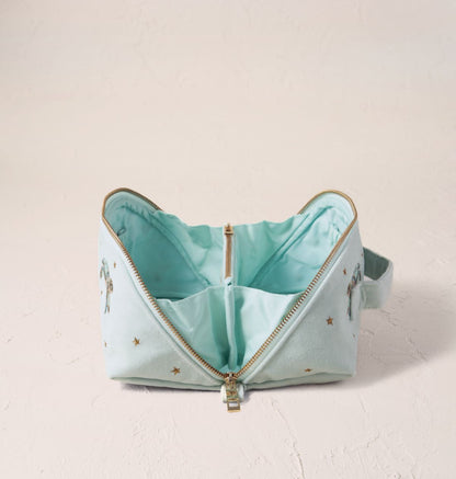 Baby Turtle Conservation Open Flat Makeup Bag