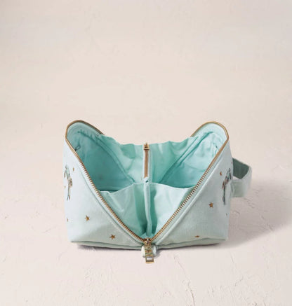 Baby Turtle Conservation Open Flat Makeup Bag