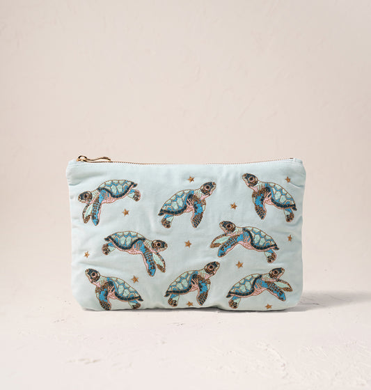 Baby Turtle Conservation Everyday Pouch