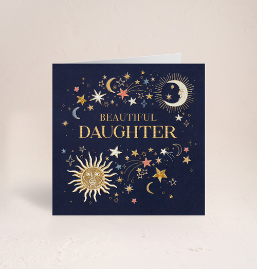 Celestial Daughter Birthday Card