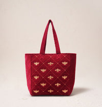 Bee Trellis Tote