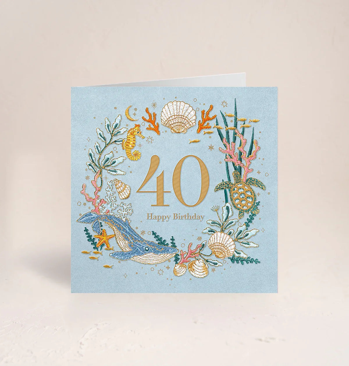 World Ocean 40th Birthday Card