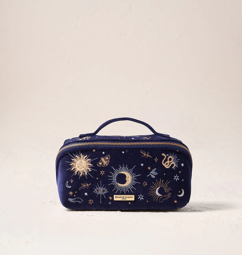 Boho Mysticism Open Flat Makeup Bag – Elizabeth Scarlett