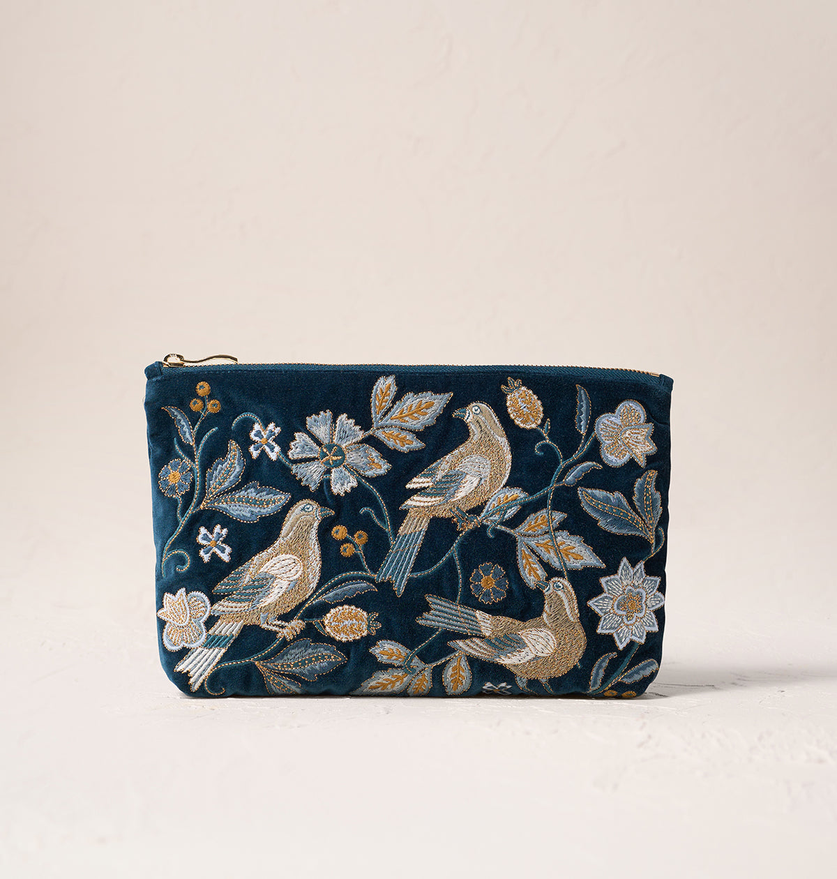 Botanical Birds Everyday Pouch