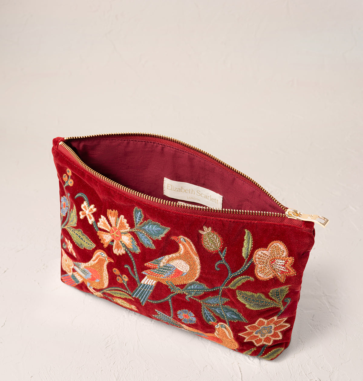 Botanical Birds Everyday Pouch
