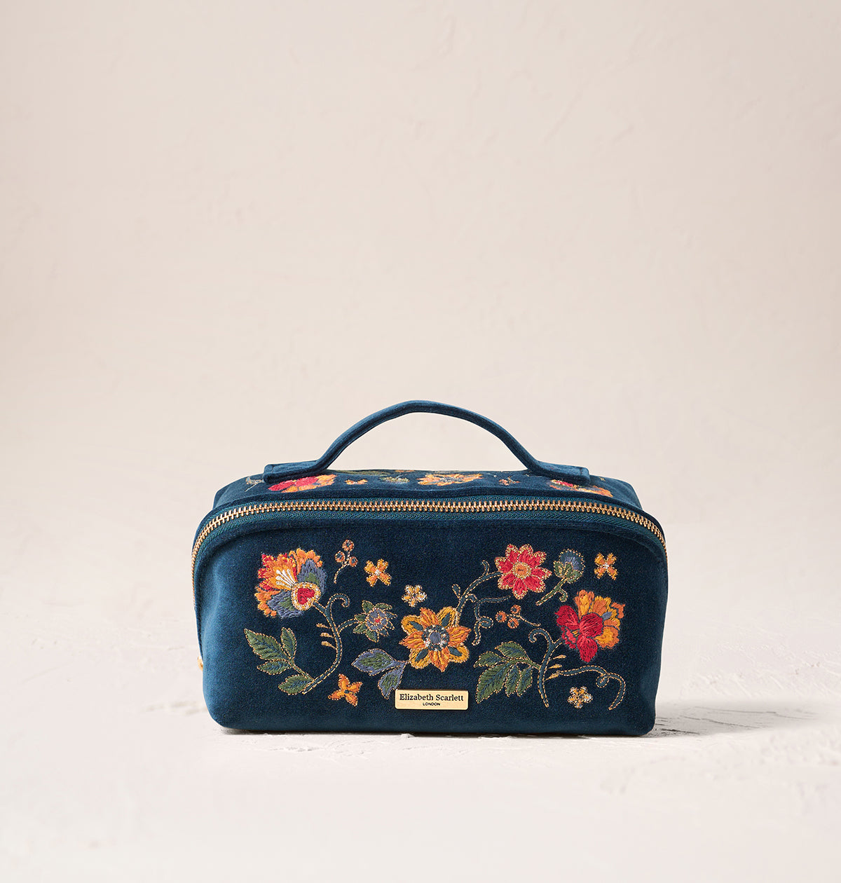 Botanical Garden Open Flat Makeup Bag