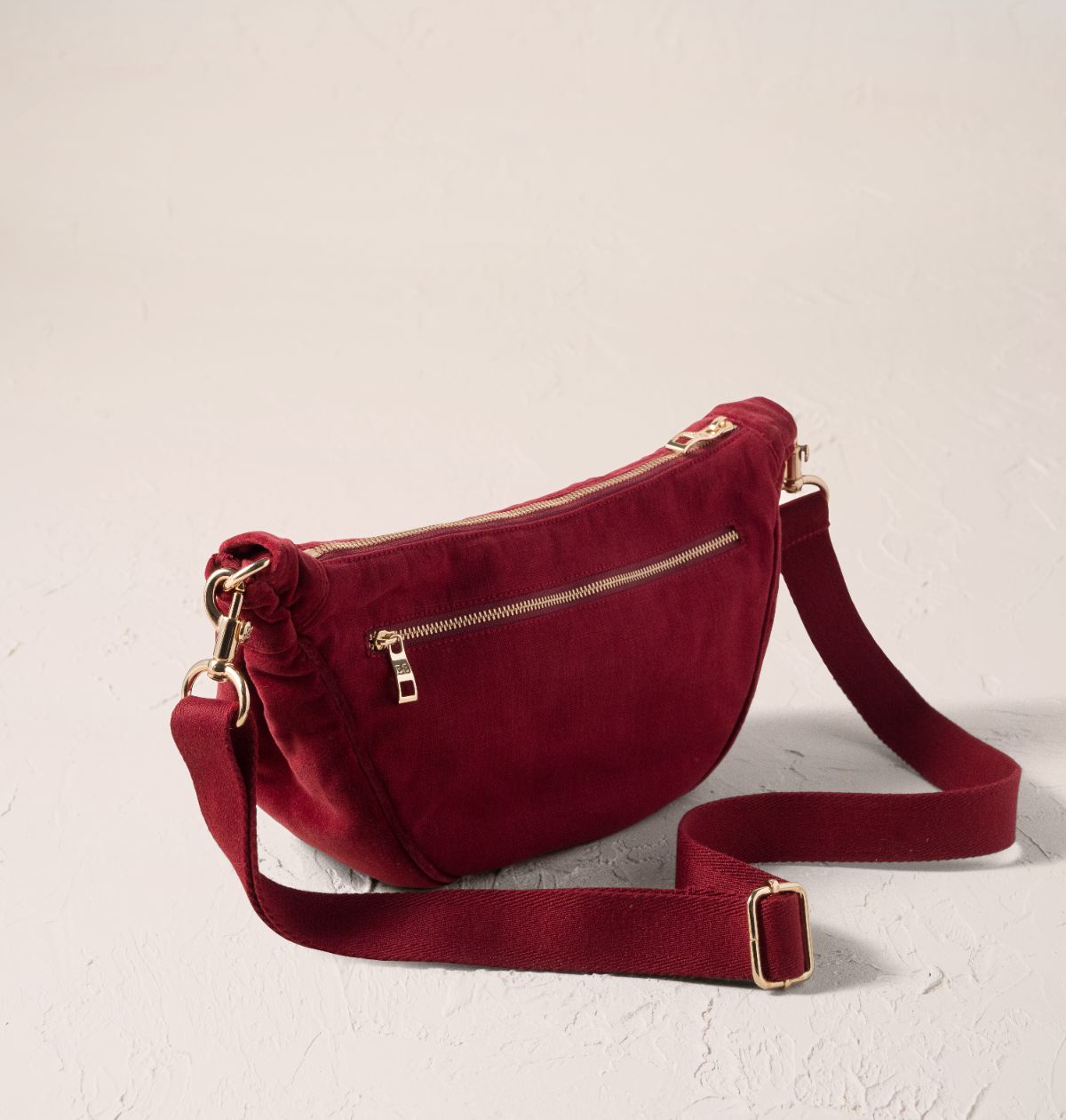 Camellia Romance Crossbody Sling Bag
