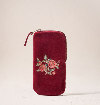 Camellia Romance Glasses Case