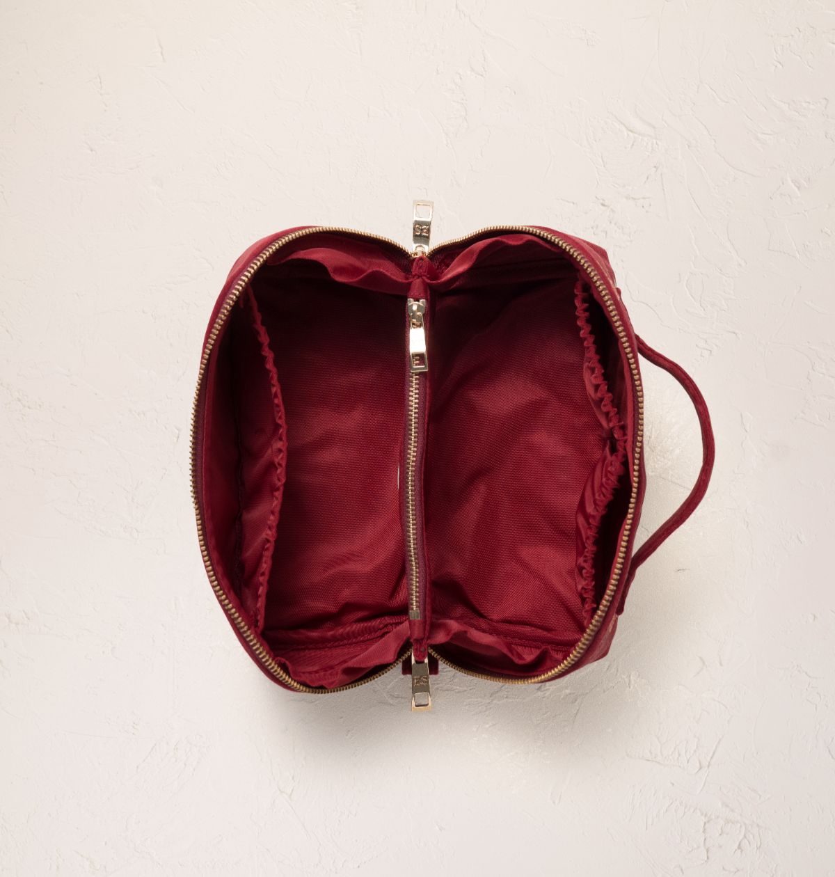 Camellia Romance Open Flat Makeup Bag