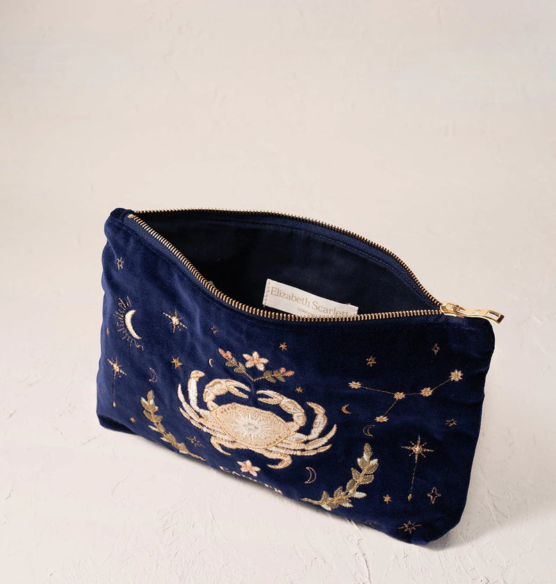 Cancer Navy Everyday Pouch – Elizabeth Scarlett