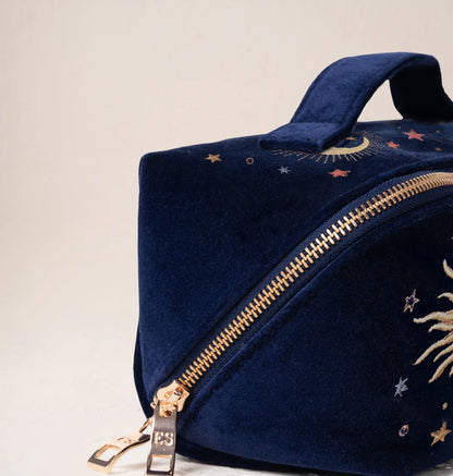Celestial Open Flat Makeup Bag