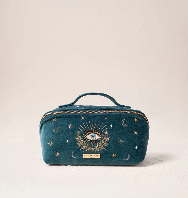 Celestial Eye Open Flat Makeup Bag – Elizabeth Scarlett