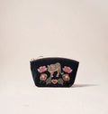 Celestial Leopard Velvet Coin Purse