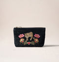 Celestial Leopard Velvet Mini Pouch