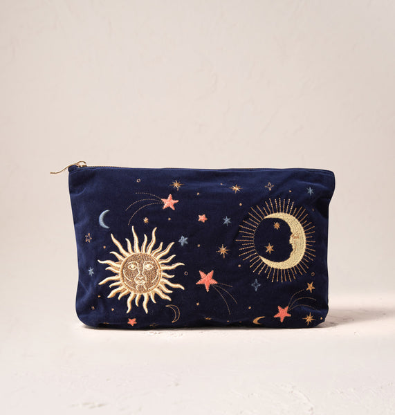 Elizabeth Scarlett CelestialEye メイクアップポーチ ネイビー CelestialNavyEverydayPouch-