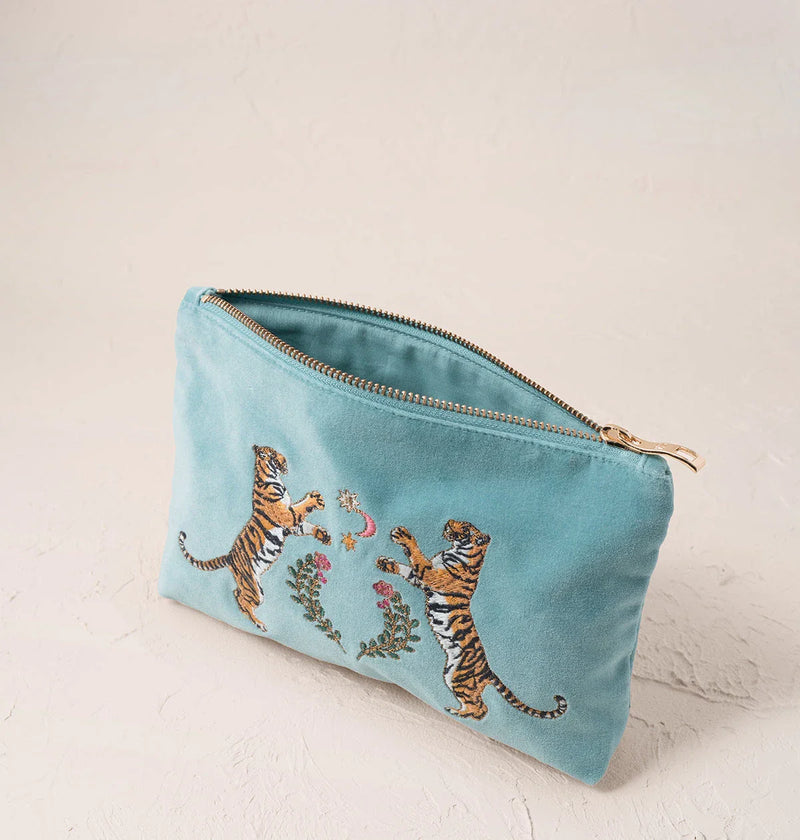 【専用】Elizabeth Scarlett トラ刺繍ポーチ Celestial Tigers Mini Pouch – Elizabeth Scarlett