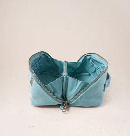 Celestial Tigers Open Flat Makeup Bag