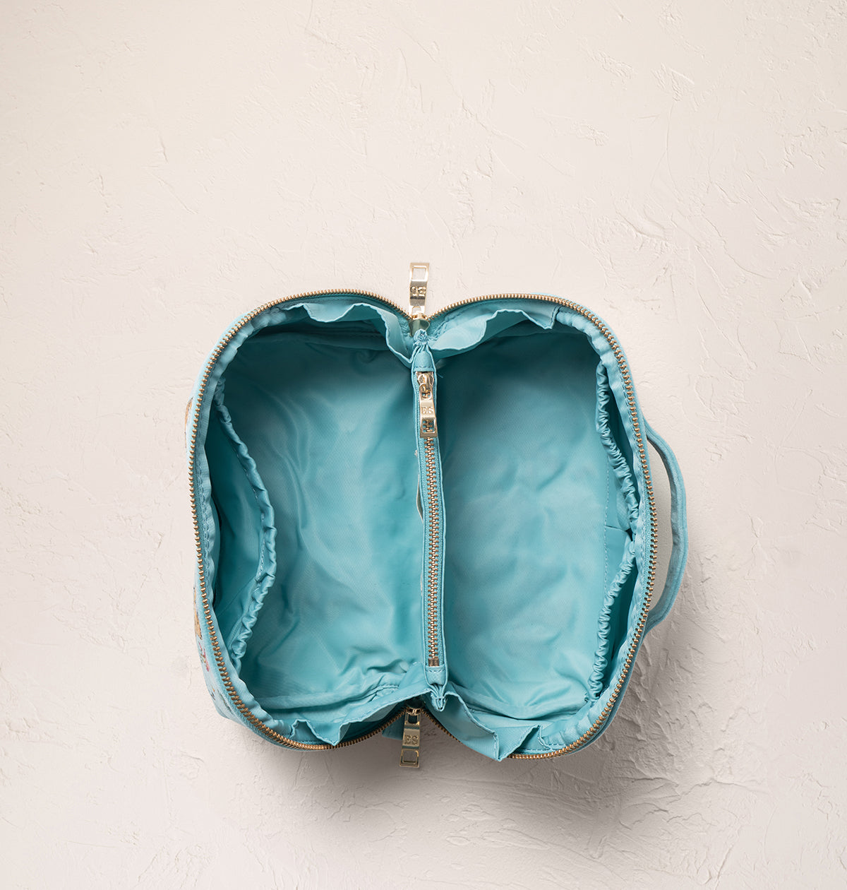 Celestial Tigers Open Flat Makeup Bag