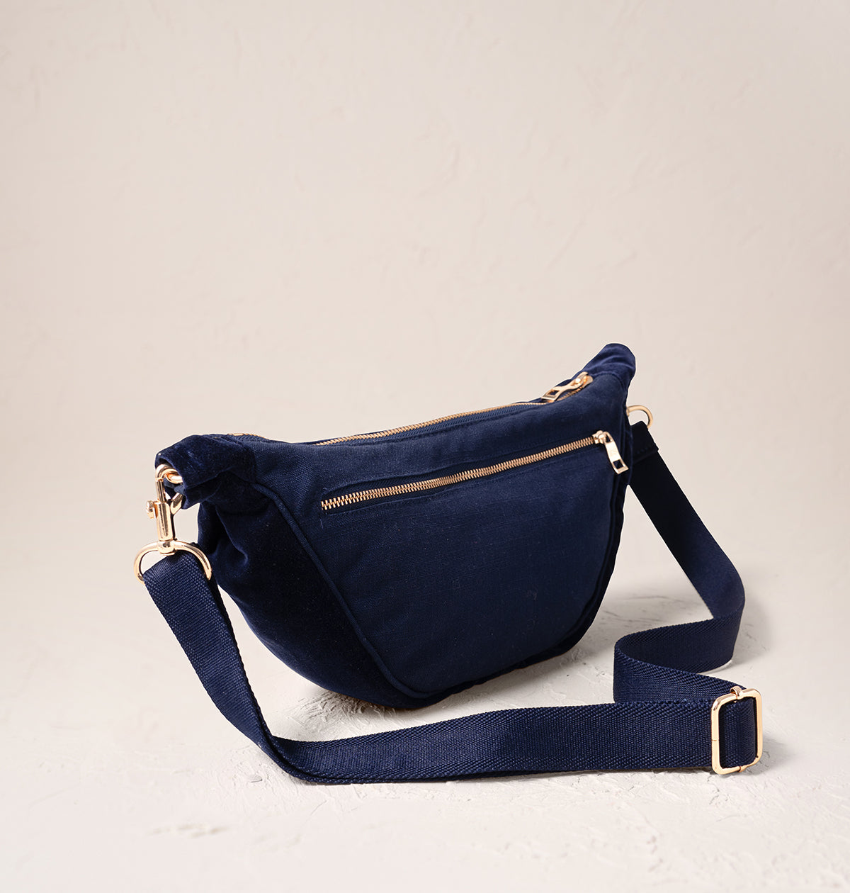 Celestial Velvet Crossbody Sling Bag