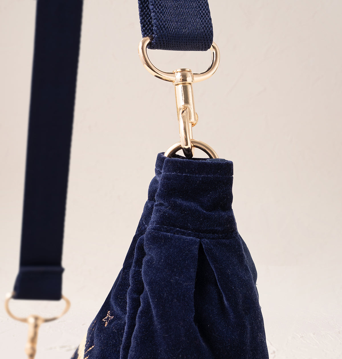 Celestial Velvet Crossbody Sling Bag