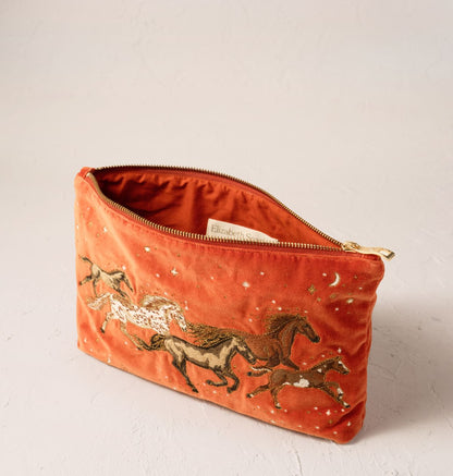 Celestial Wild Horses Everyday Pouch