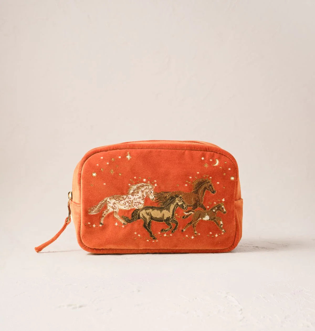 Celestial Wild Horses Makeup Bag