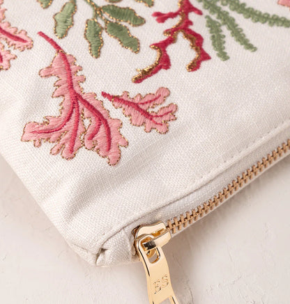 Coral Seahorse Everyday Pouch