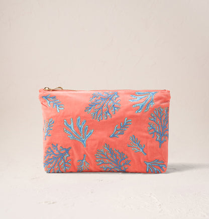 Coral Everyday Pouch