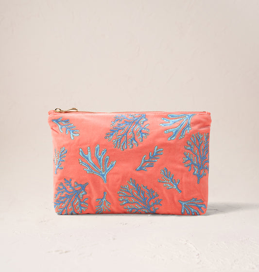 Coral Everyday Pouch