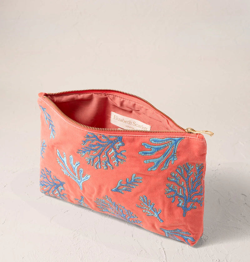 Coral Everyday Pouch – Elizabeth Scarlett