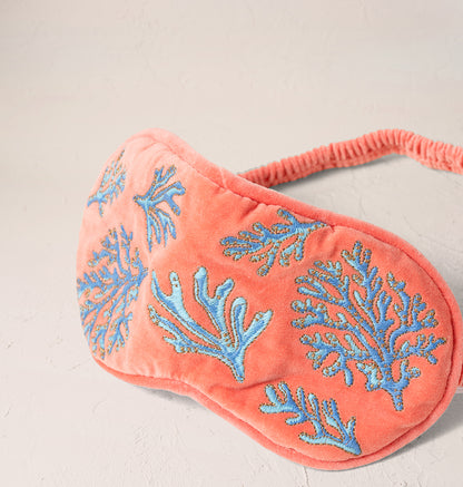 Coral Eye Mask