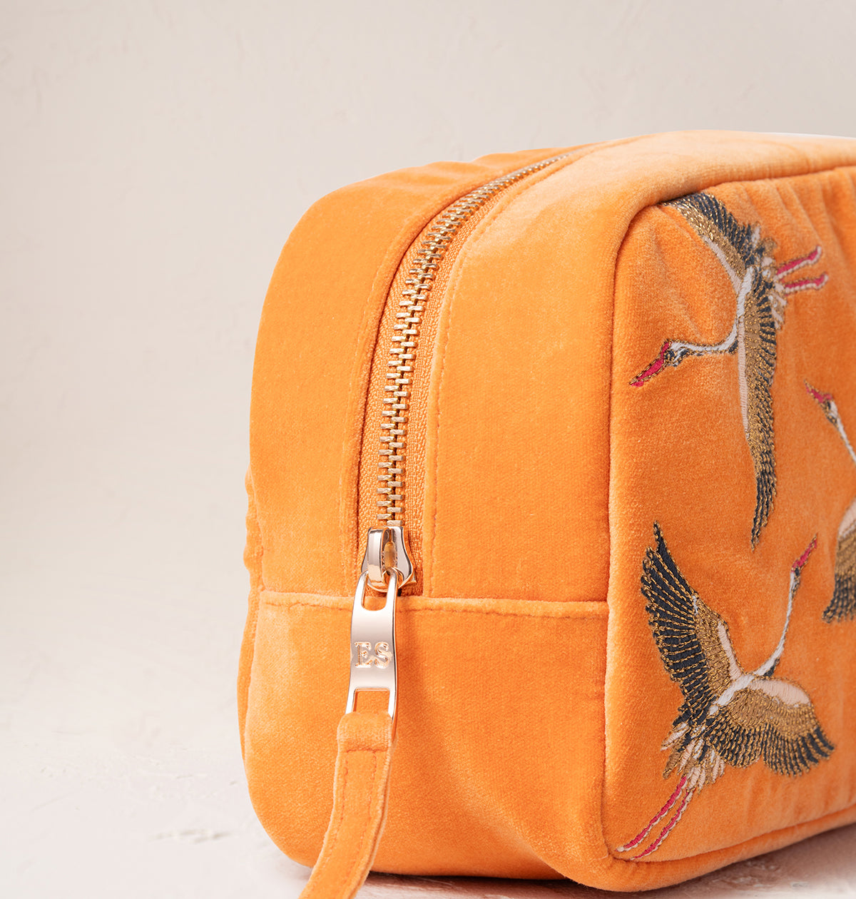 【Elizabeth Scarlett】Cranes メイクアップバッグ Cranes Makeup Bag – Elizabeth Scarlett