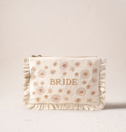 Daisy Dream Bride Frill Pouch