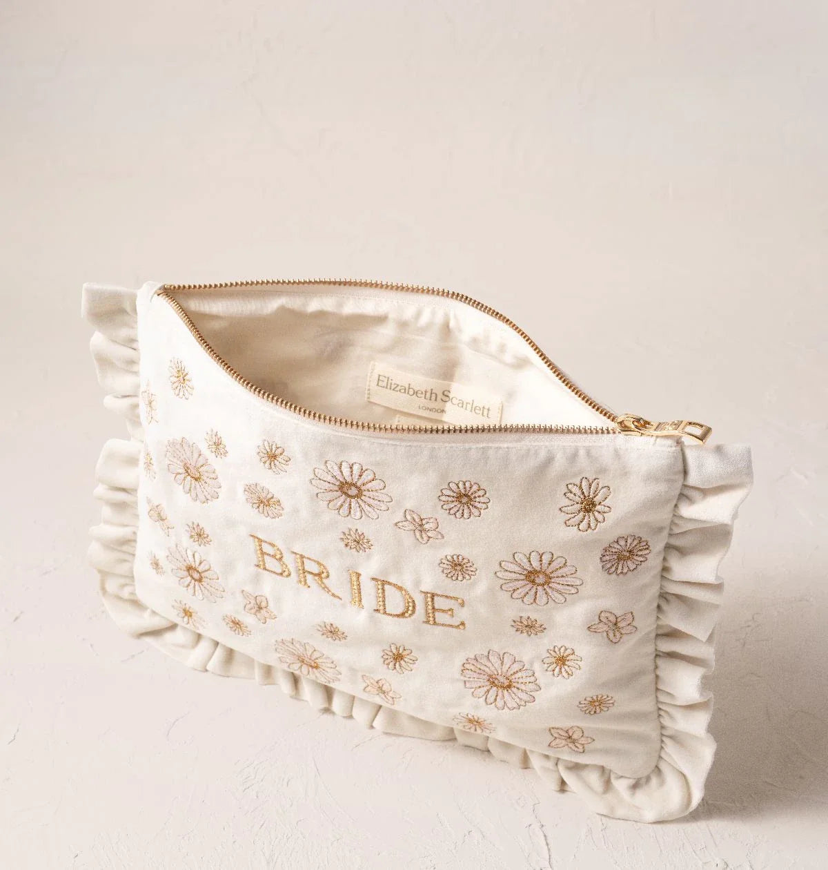 Daisy Dream Bride Frill Pouch